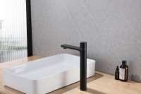Смеситель для раковины Abber Rund AF8711B Черный матовый латунь