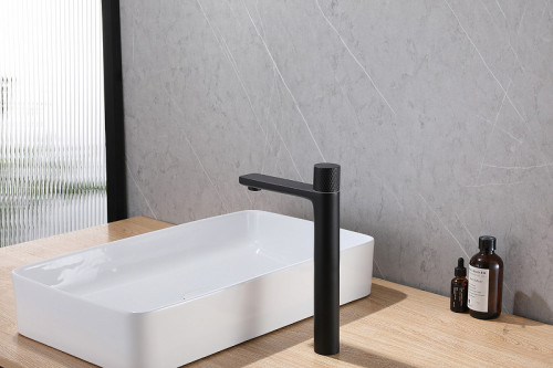 Смеситель для раковины Abber Rund AF8711B Черный матовый латунь