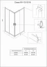 Душевой уголок Veconi Rovigo RV-101B 80х80 RV101B-80-01-C5 профиль Черный матовый стекло прозрачное