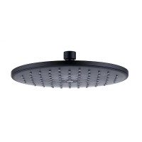 Верхний душ Bravat Built-in P70253BW-ENG Черный матовый пластик на стену