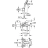 Смеситель для ванны Grohe Cubeo 1018140000 цвет Хром