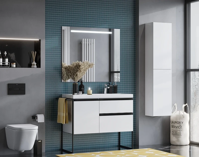 Зеркало Roca The Gap 100 ZRU9302809 с подсветкой с системой антизапотевания