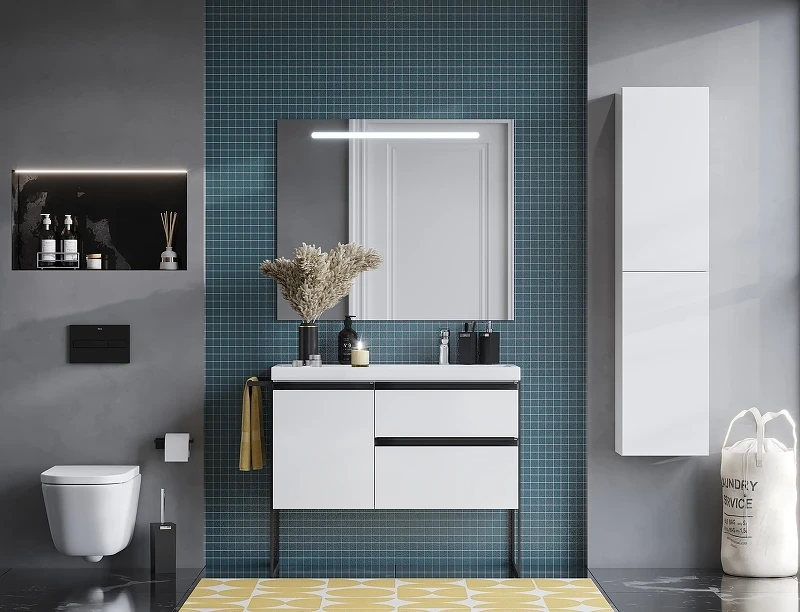 Зеркало Roca The Gap 100 ZRU9302809 с подсветкой с системой антизапотевания
