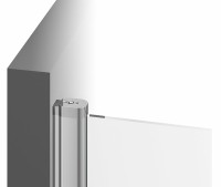 Душевая дверь Ravak Chrome CSDL2-90 0QV7CU0LZ1 профиль Сатин стекло Transparent