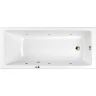 Акриловая ванна Whitecross Wave Slim 170x70 0111.170070.100.SOFT.BR с гидромассажем