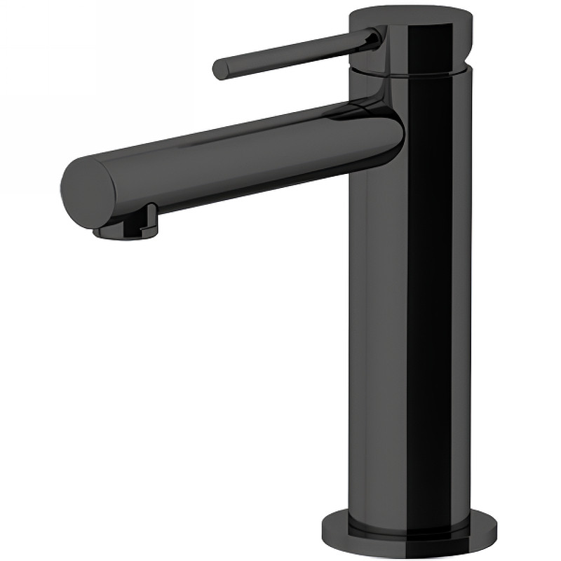 Смеситель для раковины Gattoni Circle One 9042/90NO Черный матовый латунь