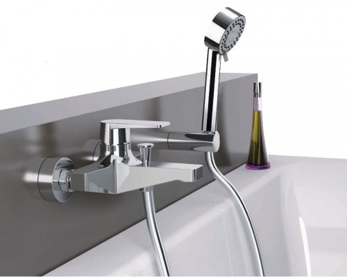 Смеситель для ванны Remer Dream D02 Хром латунь на стену