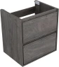 Тумба с раковиной Aquanet Милан 60 340157 подвесная цвет Дуб рошелье