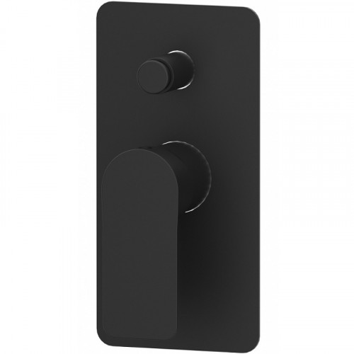 Смеситель для душа Remer Infinity I09KBNO Черный матовый латунь встраиваемый