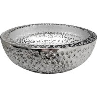Раковина-чаша CeramaLux 41 J2050 Серебро фаянс накладная