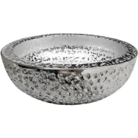 Раковина-чаша CeramaLux 41 J2050 Серебро фаянс накладная