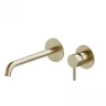 Смеситель для раковины Newform X-Steel 316 69630EX.59.098 цвет Pale Gold