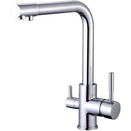 Смеситель для кухни Viko V-5004 Хром латунь на столешницу