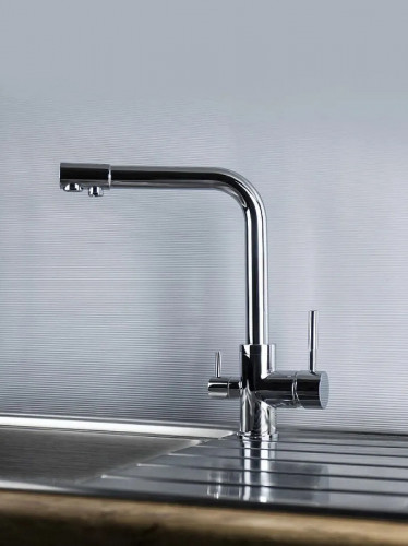 Смеситель для кухни Viko V-5004 Хром латунь на столешницу