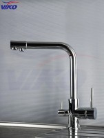 Смеситель для кухни Viko V-5004 Хром латунь на столешницу