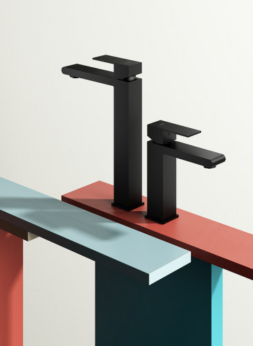 Смеситель для раковины Splenka S223.10.06 Черный матовый