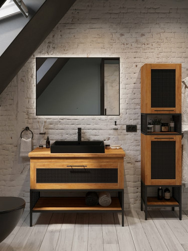 Смеситель для раковины Kludi Pure Style 402923975 Черный матовый латунь