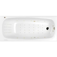 Акриловая ванна Whitecross Layla Slim 180x80 0122.180080.100.NANO.GL с гидромассажем
