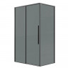 Душевой уголок Grossman Galaxy 120x100 120.K33.01.1210.42.10 профиль Графит сатин стекло тонированное