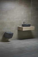 Унитаз биде beWash Bogen 88303680 подвесной Антрацит с сиденьем Микролифт фарфор подвесной