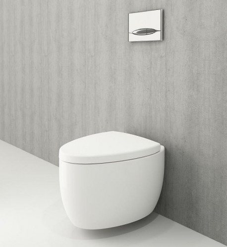 Унитаз Bocchi Etna 1116-001-0129 подвесной Белый глянцевый без сиденья фарфор подвесной