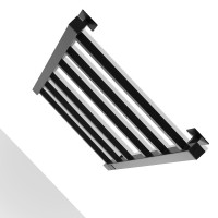 Электрический полотенцесушитель Energy Cube 900x400 EETR0CUBE09040R905M Черный матовый нержавеющая сталь