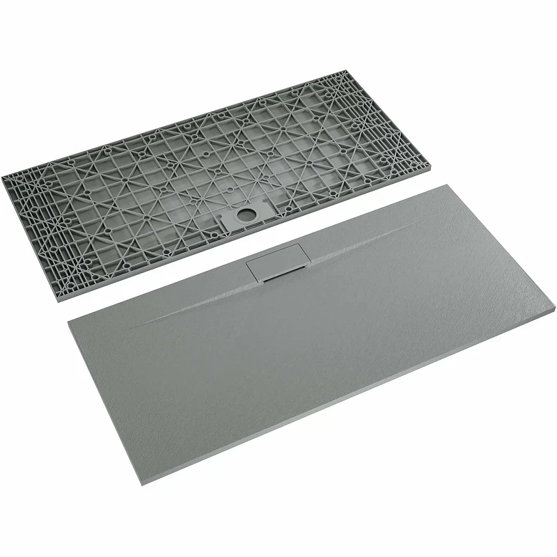 Душевой поддон из стеклопластика RGW TKS-Gr 200x80 553802820-12 Графит