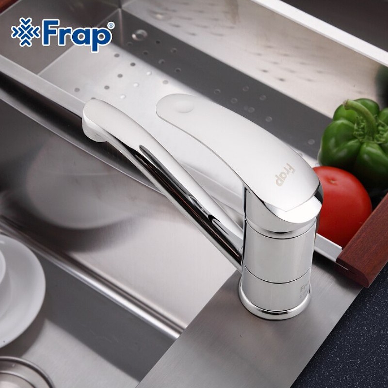 Смеситель для кухни Frap H21 F4521-2 Хром латунь