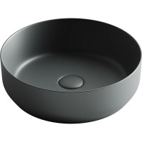 Раковина-чаша Ceramicanova Element 39 CN6022MDH Темный антрацит матовая фарфор накладная