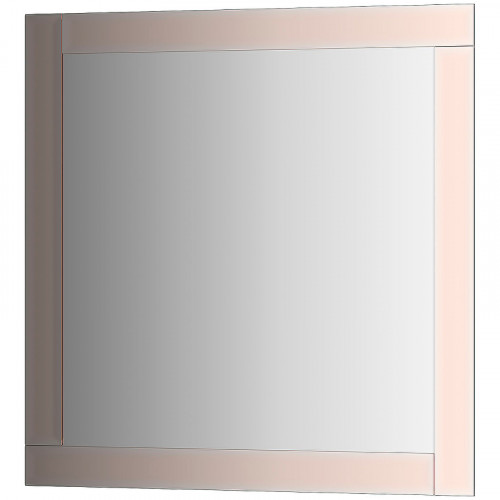 Зеркало Evoform Style 70x70 BY 0821 с зеркальным обрамлением - цвет Бронза