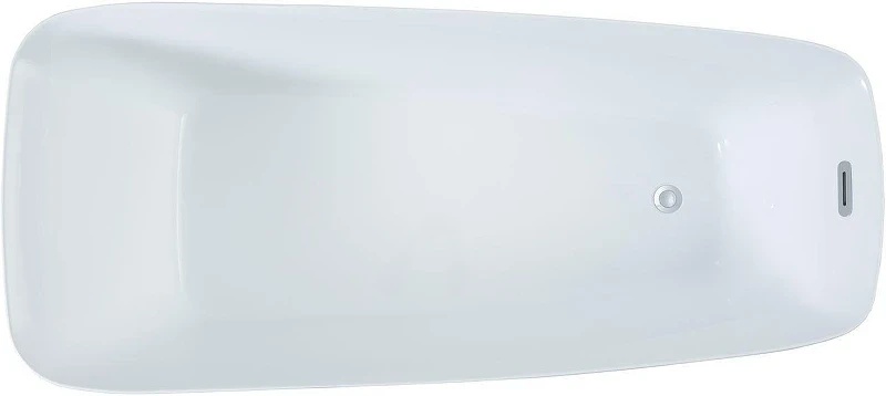 Акриловая ванна Aquanet Family Trend 90778-GW-MB 170x78 292984 цвет Черный матовый Белый