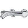 Смеситель для ванны AM.PM Sense F7550064 с термостатом Хром латунь на стену