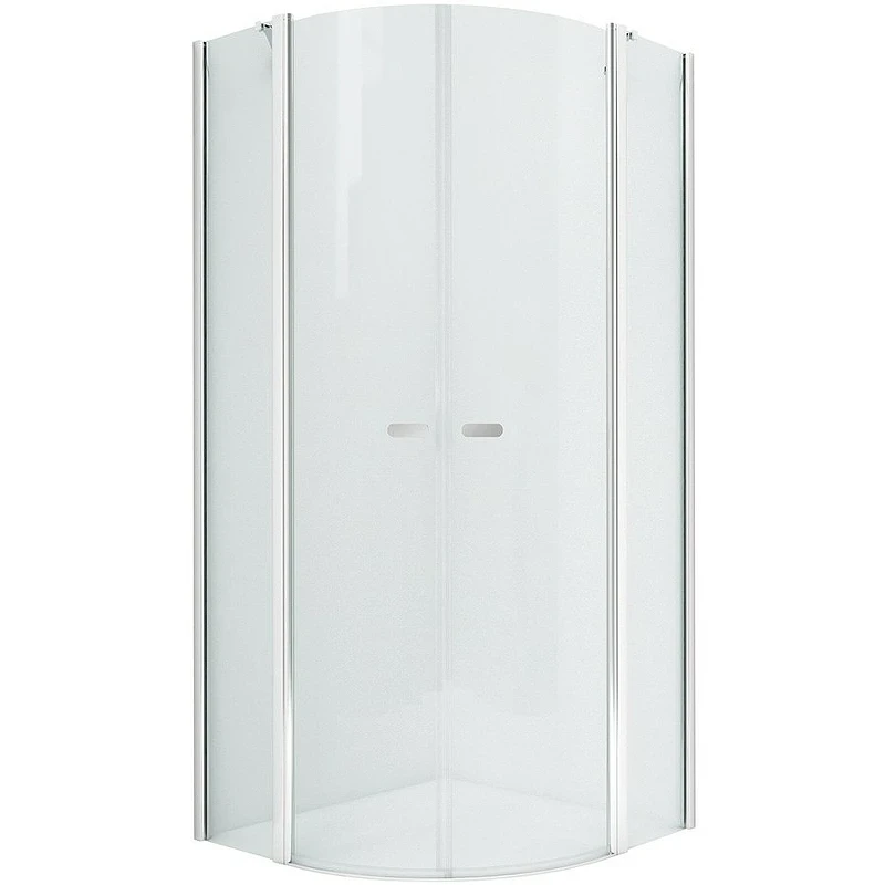 Душевой уголок New Trendy New Soleo Chrome 80х80 K-0418 профиль Хром стекло прозрачное
