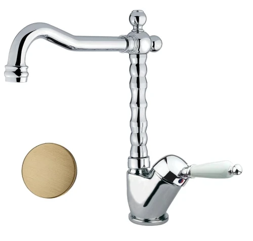 Смеситель для раковины Fiore Imperial 83ZZ2245 цвет Бронза