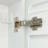 Зеркальный шкаф Mixline Сканди 50 553163 с подсветкой цвет Белый