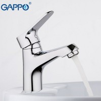 Смеситель для раковины Gappo G36 G1036 Хром латунь