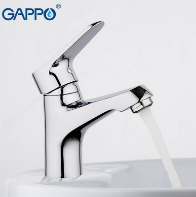 Смеситель для раковины Gappo G36 G1036 Хром латунь