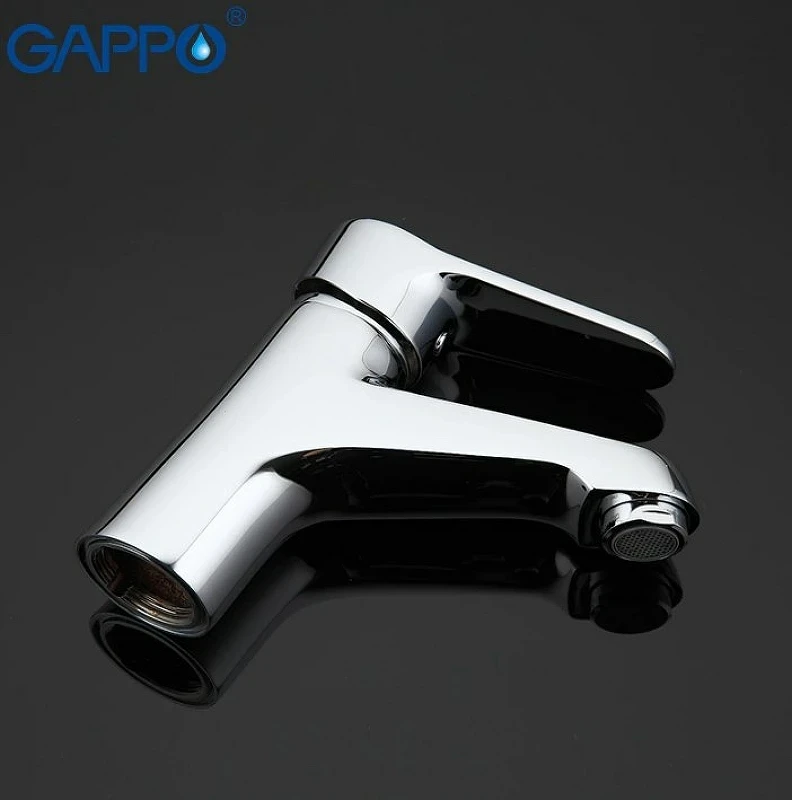 Смеситель для раковины Gappo G36 G1036 Хром латунь
