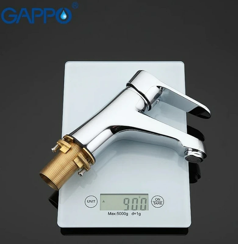 Смеситель для раковины Gappo G36 G1036 Хром латунь