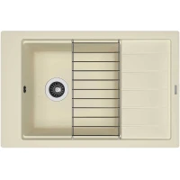 Кухонная мойка Florentina Липси-780Р 20.275.D0780.202 Шампань искусственный камень (литьевой мрамор) встраиваемый