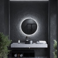 Зеркало Sancos Sfera 70 SF700 с подсветкой с сенсорным выключателем стекло