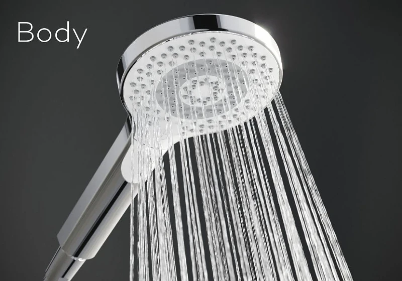 Душевая система Kludi Dive Dual Shower System 6907905-00 с термостатом Хром латунь на стену