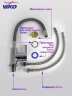 Смеситель для кухни Viko V-4064 Хром Серый