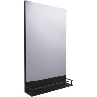Зеркало Grossman Метрис 50 205001 Черное стекло