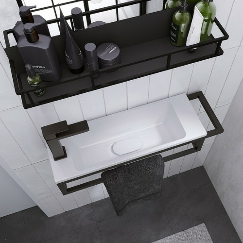 Зеркало Grossman Метрис 50 205001 Черное стекло