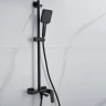 Душевая система Shevanik S4226H цвет Черный матовый