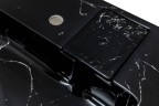 Раковина Stella Polar Солярис 60 SP-00001404 на стиральную машину Черный мрамор