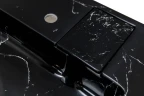 Раковина Stella Polar Солярис 60 SP-00001404 на стиральную машину Черный мрамор
