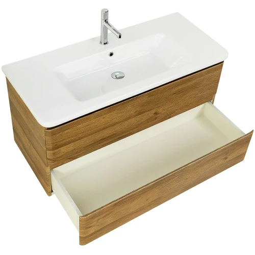 Тумба под раковину BelBagno 105 ALBANO-CER-1050-2C-SO-RR подвесная Rovere Rustico МДФ / ЛДСП