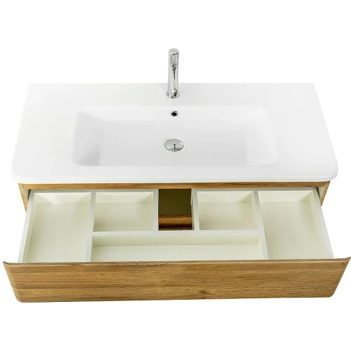 Тумба под раковину BelBagno 105 ALBANO-CER-1050-2C-SO-RR подвесная Rovere Rustico МДФ / ЛДСП